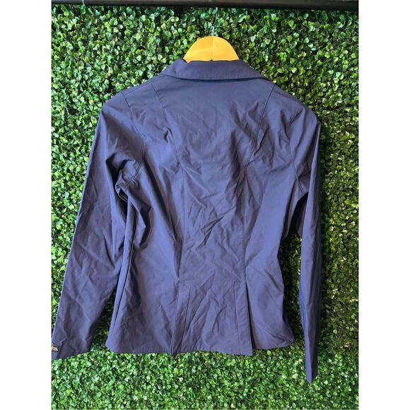 Kerrits Stretch Competitor Show Coat 4 Snap Navy Small - Picture 7 of 7